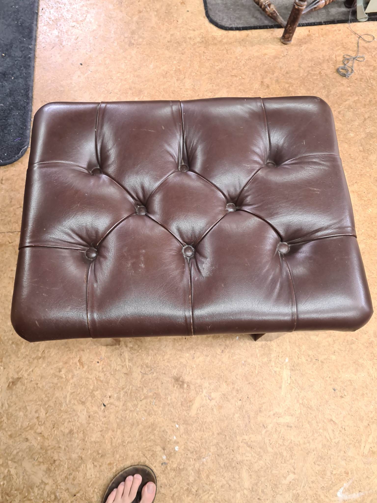 Chair restoration and reupholstery project